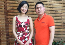 广州星亿娱乐与明星合影