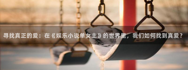 星亿娱乐注册：寻找真正的爱：在《娱乐小说单女主》的世界里，我们如何找到真爱？